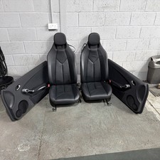 Mercedes Slk R171 Interior Black Leather Manual Control Not Heated