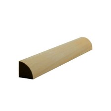 EWQR11 Quarter Round 1/2" x 1/2" Moulding Trim. Unfinished