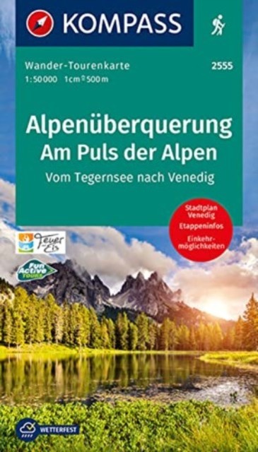 KOMPASS WanderTourenkarte Alpenüberquerung Am  by KOMPASS-Karten GmbH (GERMAN)