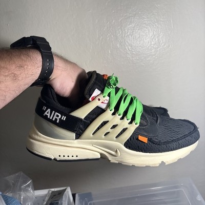 Nike Air Presto x Off-White Low the Ten Series OG Black Size 14