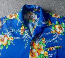 Vintage Hilo Hattie's Shirt Men's M Hawaiian Camp Aloha 70s 80s Made In USA EUC