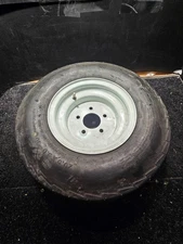 (QTY 1) RubberMaster 20.5X8.0-10 Trailer Tubeless Tire & Wheel 205/65D10 6PR 95M