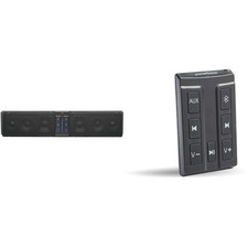 PowerBass XL-650 - 6 Speaker System Bluetooth Powersports Sound Bar with XL-S...