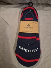 Sperry women's socks 3 pairs brand new with tags size women's shoe Sz S/M 4-7