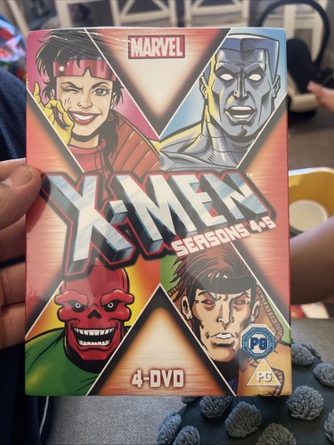 XMen Seasons 4 and 5 (2010) Stan Lee 4 discs DVD Region 2 New & Sealed