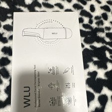WLU Dermaplaning Tool White 3 Speed Ergonomic Removes Peach Fuzz Exfoliates