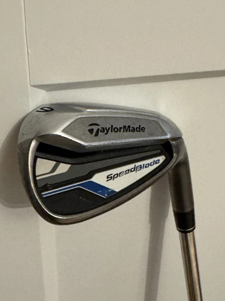 TaylorMade Speedblade Eisen 9 Stiff Herren Stahl Golfschläger