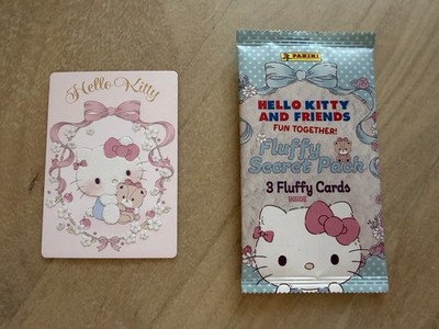 Panini Hello Kitty and Friends Fluffy Card Nr 1 Hello Kitty