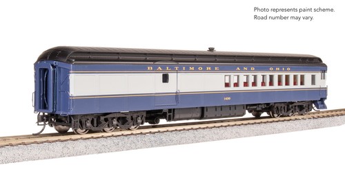 Broadway Limited escala HO ~ Combinación autobús-equipaje ~ Baltimore y Ohio #1497 ~9113 | Zustand: New