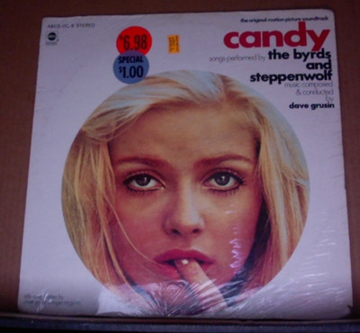 SEALED 1968 CANDY psych rock soundtrack The Byrds Steppenwolf Magic Carpet Ride