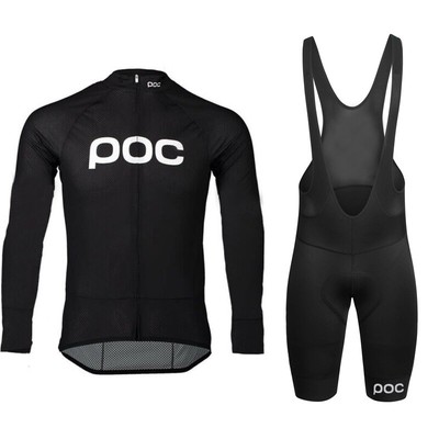 Herren Fahrradtrikot POC Langgröße Hemd Kurzarm Litterhosen Trägerhose Radtrikot