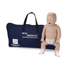 Prestan Infant CPR Training Manikin with Rate Monitor, Medium Skin, MCR Medical