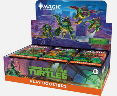 MTG TMNT Play Booster Box Teenage Mutant Ninja Turtles Universes Beyond Sealed