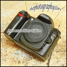 Very Low Shutter Count Nikon D50 Digital SLR Camera Memory Card 1000 shots