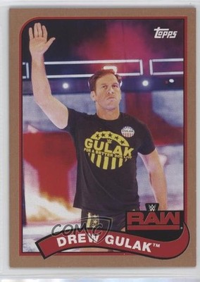 2018 Topps Heritage WWE Bronze Drew Gulak #25 Rookie RC 0n8e