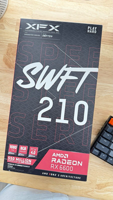 XFX Speedster SWFT 210 AMD Radeon RX 6600 8GB | Excellent Condition | CIB