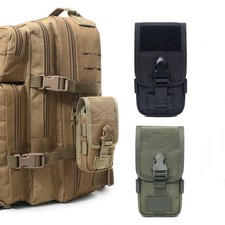 Tactical Cell Phone Holster Belt Pouch Molle Carrying Case Men's Waist Pocket