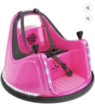 Bumper Buddy Pink Ride On Electric Bumper Car Kids  Toddlers 12V 2-Speed New 