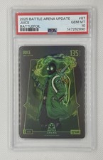 2025 Bo Jackson Battle Arena Jaylen Brown Juice Glow Battlefoil #BF-87 PSA 10