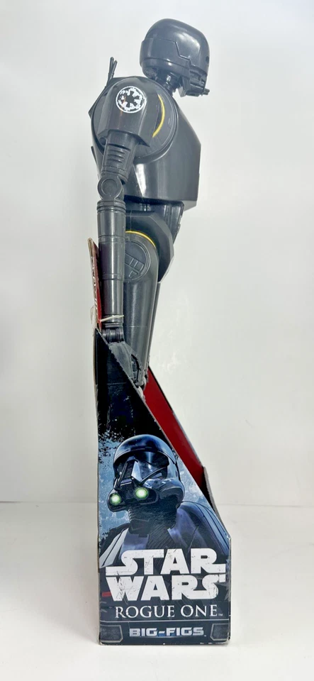 Big-Figs Star Wars Rogue One K-2SO (20 pulgadas) y Jyn Erso (18 pulgadas) Disney Jakks Nuevo en caja Foto 4 de 4