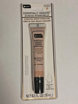 B pure Essentially Ageless Hydrating Serum Foundation Light-Medium D22 .5oz 15ml