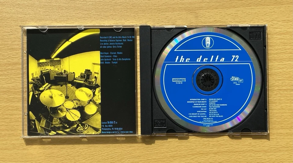 The Delta 72 CDs - The Delta 72, The Soul Of A New Machine - Touch & Go Records Foto 3 de 4