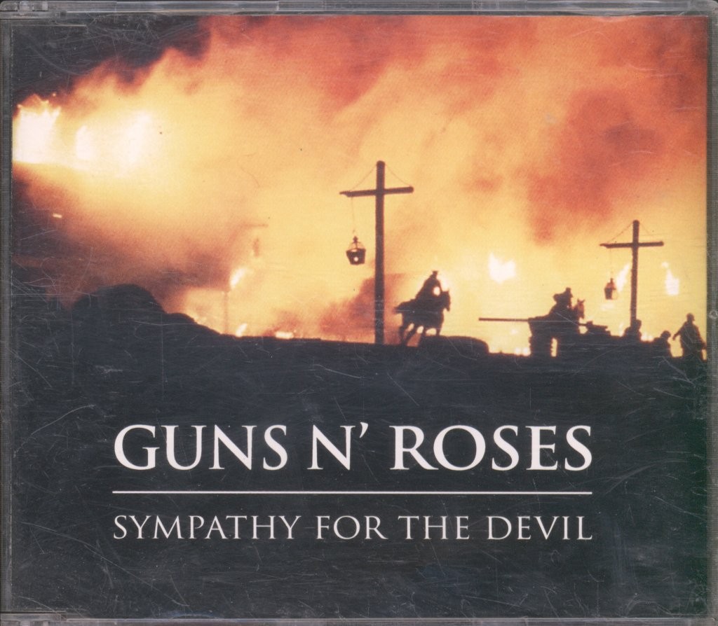 Guns N' Roses Sympathy For the Devil CD UK Geffen 1994 GFSTD86