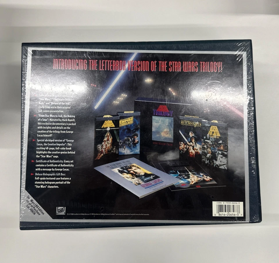 Star Wars Trilogy Special Letterbox (VHS Tape, 2005, Collector's Edition) (2) - Image 2 of 2