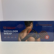 Tommie Copper Shoulder Wrap Infared  Red Light Therapy 60LED Lights NEW