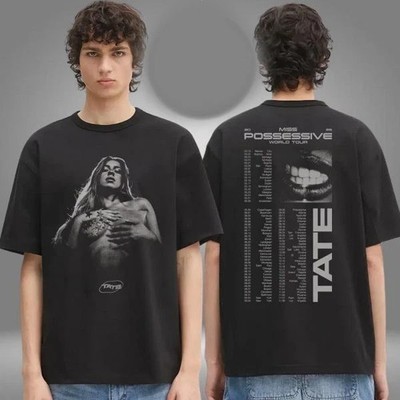 New!!! Tate McRae Merch Event Miss Possessive World Tour 2025 2Sided