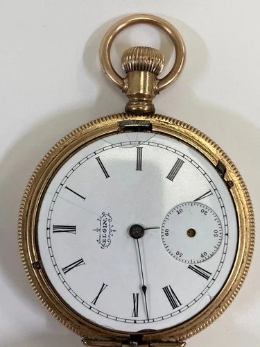 Antique Elgin Pocket Watch, Pre-Owned, Doesn't Run (37-#05)