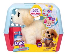 Little Live Pets Ouchies Cooper the Retriever Puppy Dog Pet Playset Toy Plush