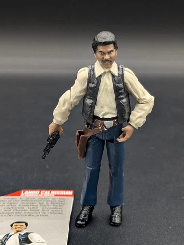 Star Wars Lando CALRISSIAN Smuggler Outfit Action Figure Hasbro 2004 - Picture 1 of 2