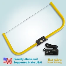 Pro 2-Foot Foam Bow Cutter Styrofoam, EPS, XPS, & Polystyrene Cutting Tool