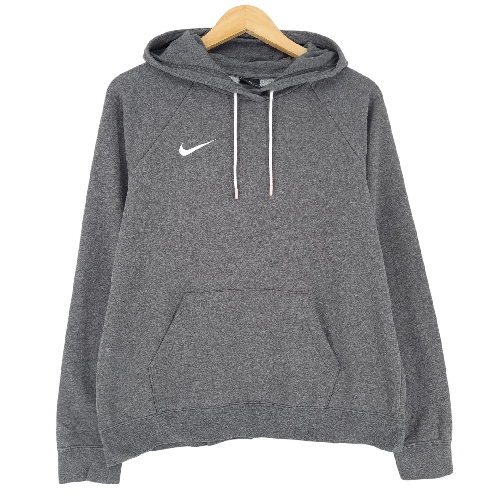 Sudadera Con Capucha Nike Vintage Para Hombre Gris De Algodón Yp2 Talla M