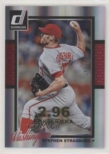 2014 Panini Donruss Gold Career Stat Line 148/296 Stephen Strasburg #124 0l2