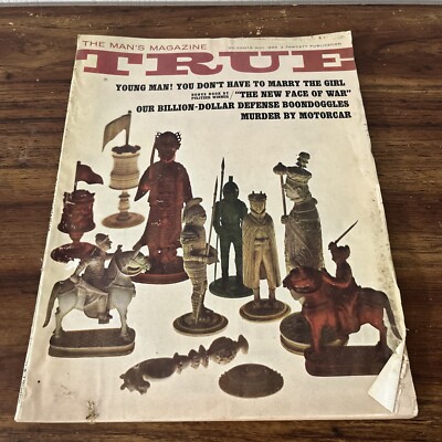 TRUE May 1965 CHESS PIECES GENE MAUCH VIETNAM RAVENS ++