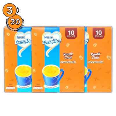 3 - Nestle Everyday Instant Tea Mix (Karak Chai) 3 Pack Bundle Offer - New Stock