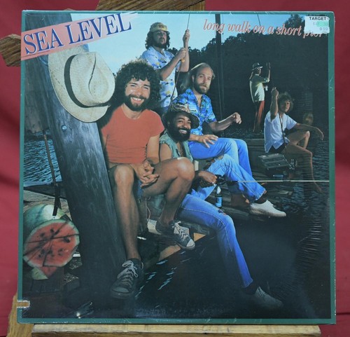 3X SEALED! Sea Level LP Cats on the Coast on the edge long walk on a short pier - Imagen 11 de 14