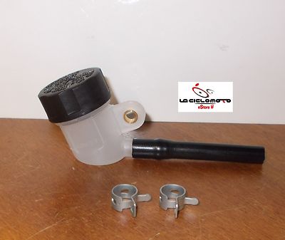 Vaschetta Olio Freni Universale Per Moto | Serbatoio Freno Posteriore In ABS | Compatibile Con SRX600 1986 - Foto 6