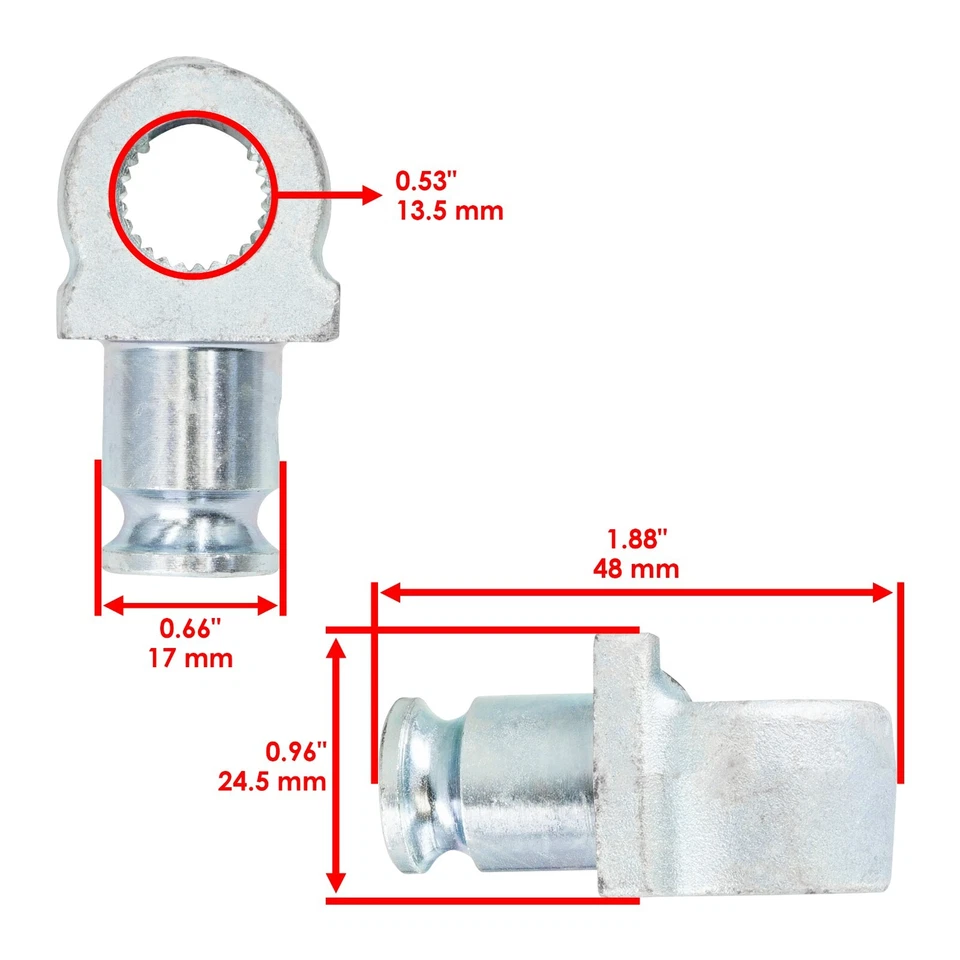 Pedal de palanca de arranque Caltric para Kawasaki KX125 KX 125 1999-2002 / 13061-1713 Foto 3 de 4