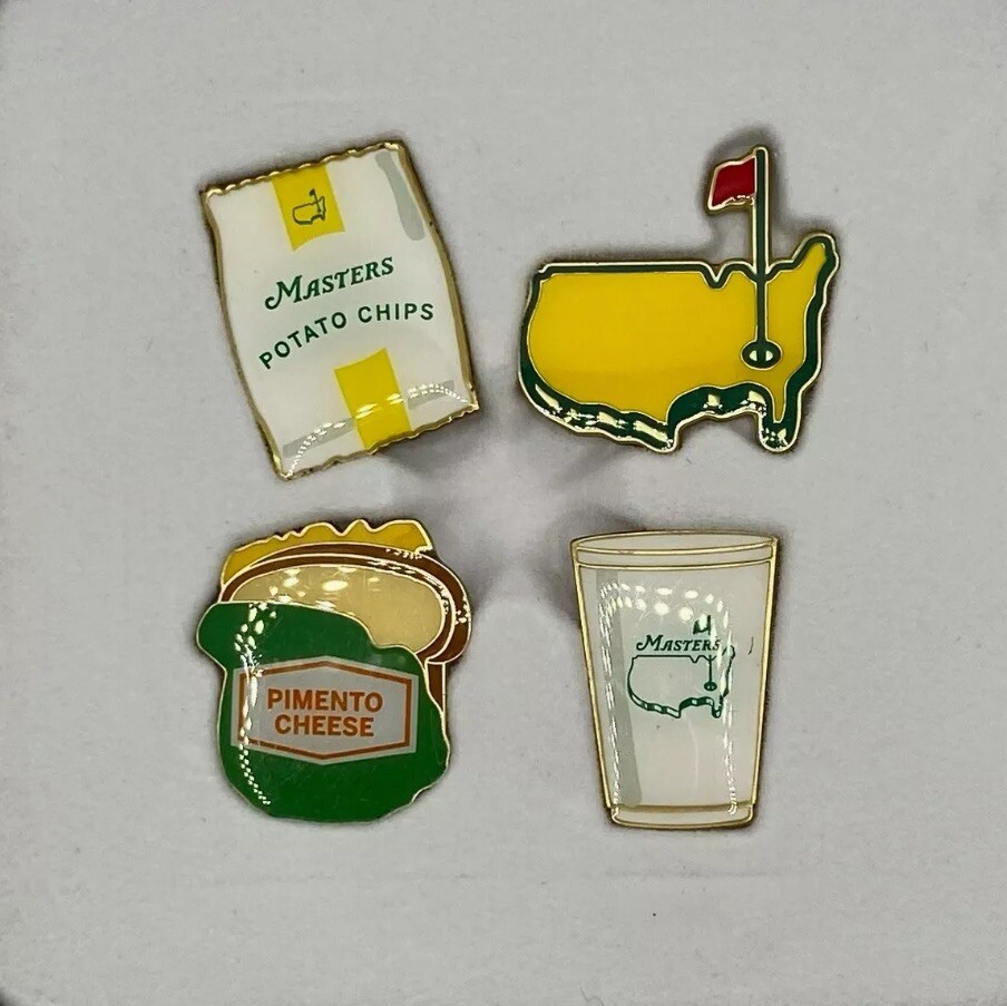 2024 Masters Tournament Concessions Ball Markers Augusta National
