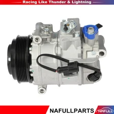 A/C Compressor For Jaguar F-Type E-Pace XE XF Land Rover Discovery LR4 w/Clutch