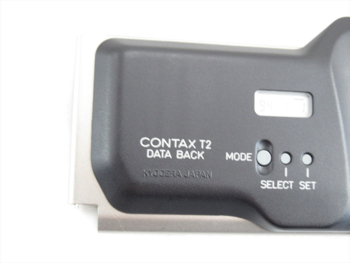 NEAR MINT】Contax T2 Data Back CX-T2 for Contax T2 film camera
