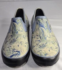 Bogs Bloom Women’s Size 7 Blue Marble Ankle Bootie Waterproof Pre-owned 