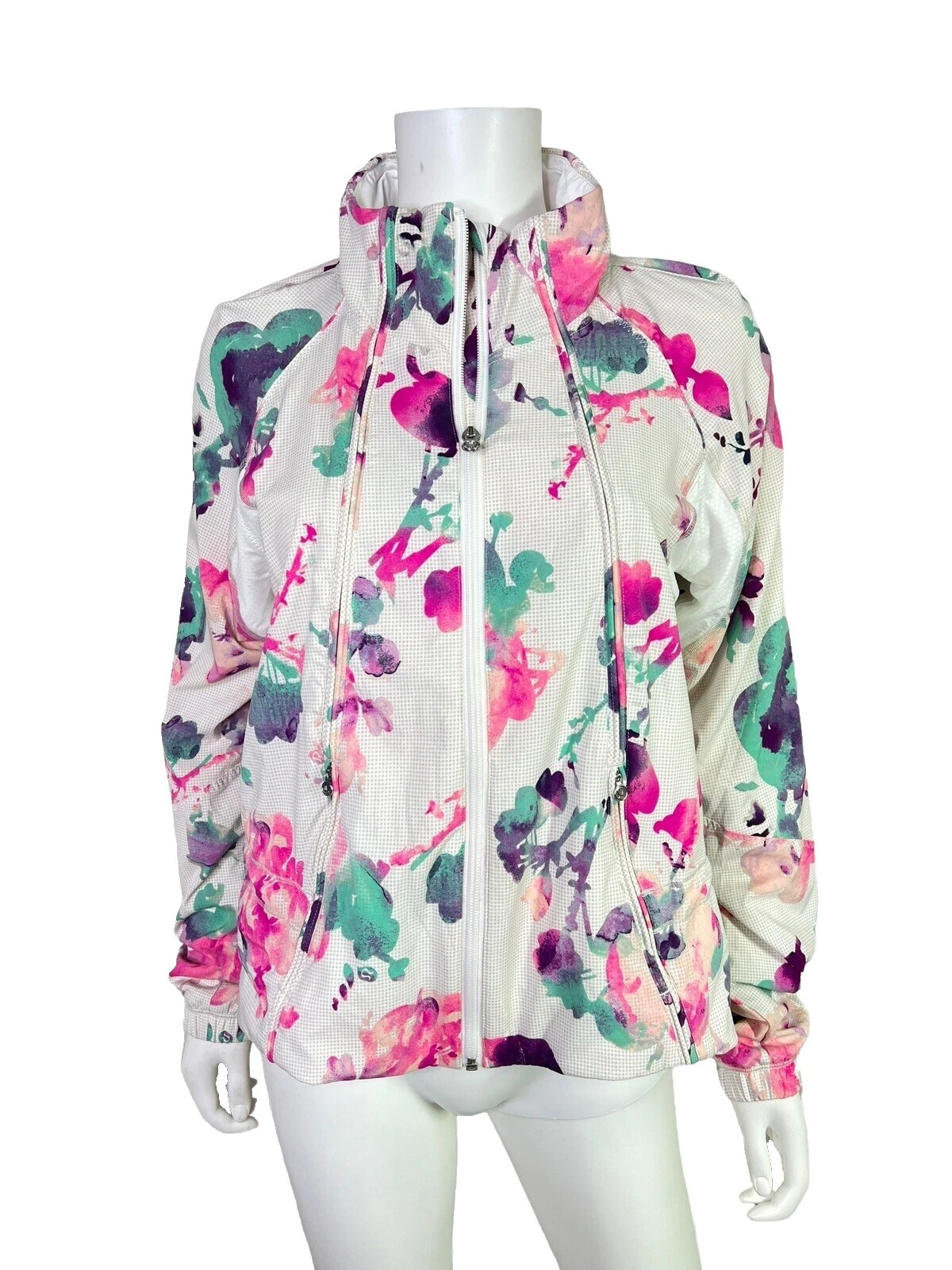 Lululemon Floral Activewear Jackets for Women