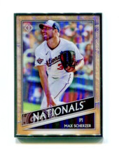 2020 Topps Transcendent Collection Max Scherzer 14/95 #39 Nationals