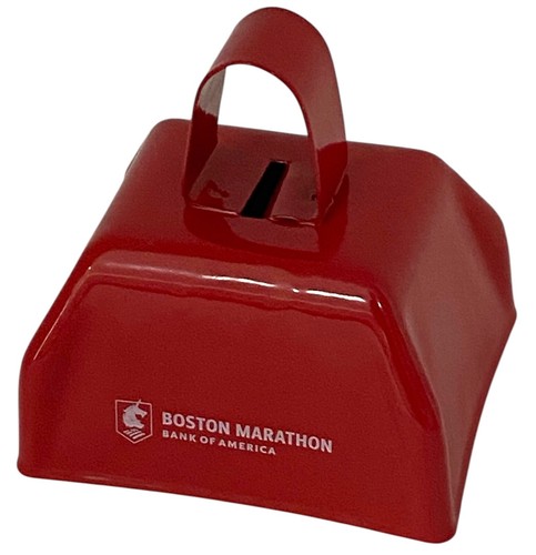 Genuine 2025 Boston Marathon Commemorative Red Cow Bell BAA - SHIPS FREE -NEW