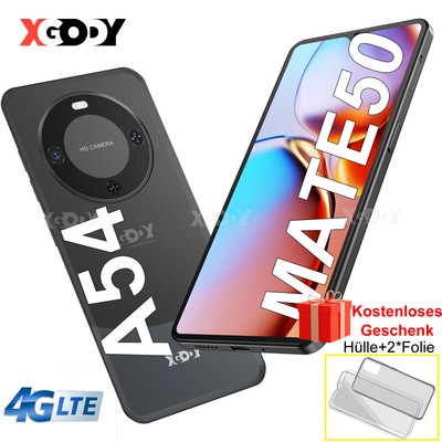 2025 Smartphone 6,6'' Android 4G 2SIM 32GB ROM Handy Ohne Vertrage Octa Core 18MP