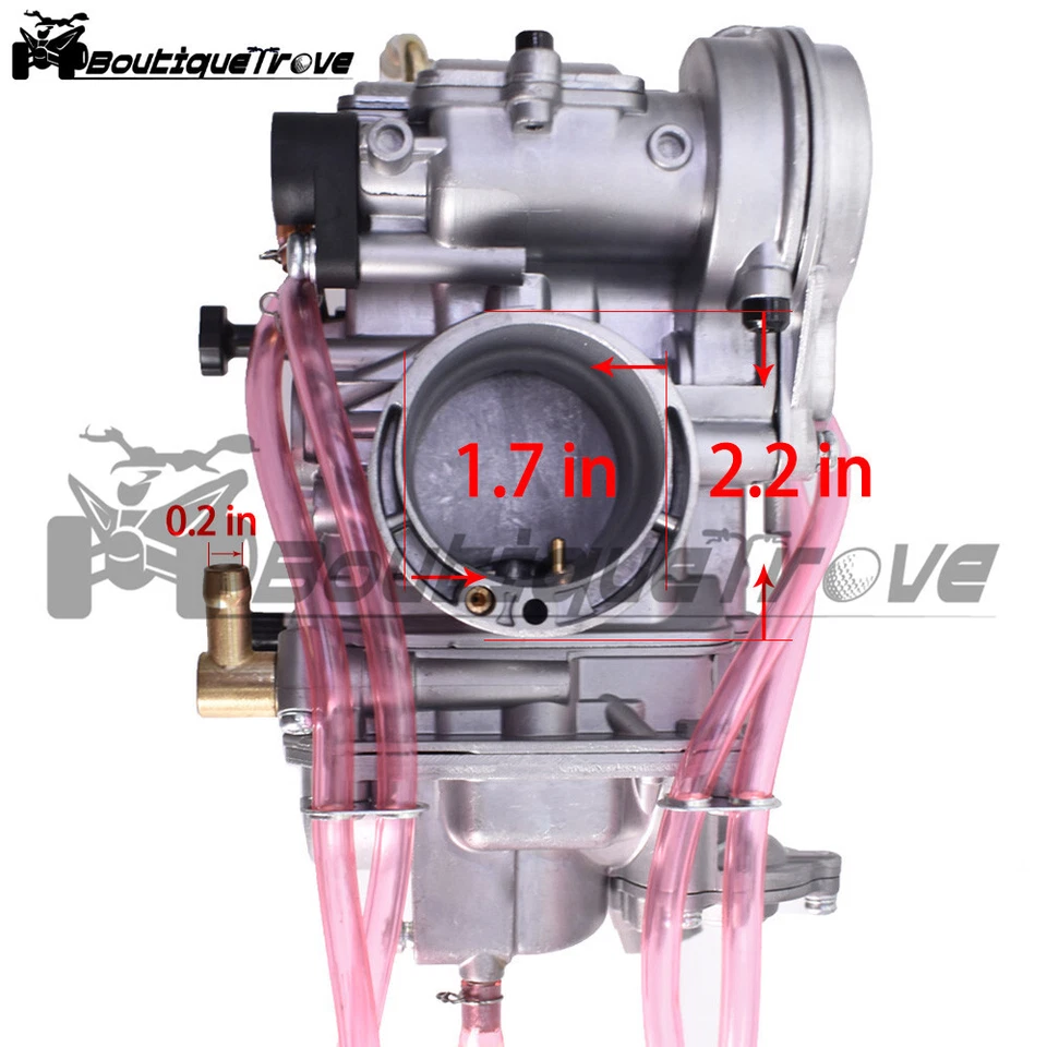 Carburador carburador para Kawasaki FCR38mm KX250F 2004-2010 / Suzuki RMZ250 2004-2009 Foto 2 de 4